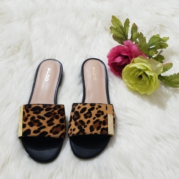 Aldo Women's Aladoclya Open Toe Slide Sandal. 6.5 - Picture 3 of 8